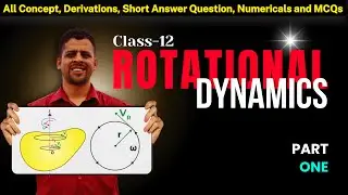 Rotational Dynamics #1🔥 || Moment of inertia of a uniform rod || Class 12 NEB || Easy Physics