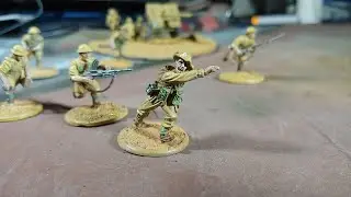 Warlord Games special edition model of Stanley Hollis VC.
