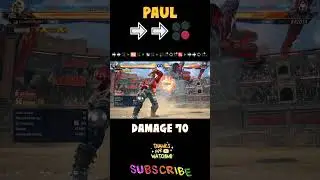 Paul combo Guide tekken8 I Tekken8 Paul combo I Paul easy combo tekken8#Paul#Combo#Guide#Tekken8