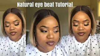 Quick Eye Tutorial Using Tarte Be You Naturally Eyeshadow Palette I Received In My June Boxy!