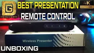 Unboxing and  Review Advanced 2.4 GHz Presentation Remote Ultra HD 4K | Doctorate Gaming