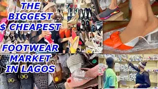 MARKET VLOG// MOST AFFORDABLE FOOTWEAER MARKET =WOMEN/MEN/KID’S SHOES SOLD HERE