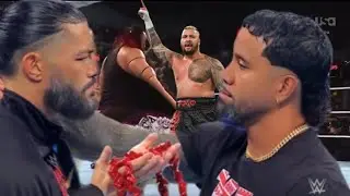 WWE 31 October 2024 Finally Jay Uso Join Bloodline Vs Solo Sikoa Full Match Highlights Smackdown