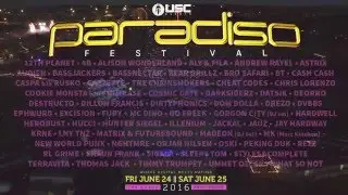 Paradiso Festival 2016 (Official Trailer)