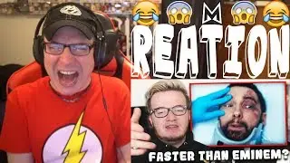 Rapping FASTER Than Eminem (Try Not To Laugh Challenge #9) | Dan Ex Machina Reacts
