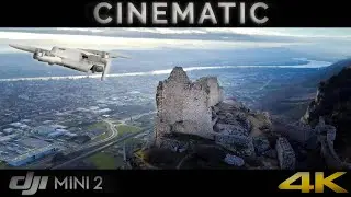 CINEMATIC 4K : LE CHATEAU DE CRUSSOL VU DU CIEL [DRONE DJI MINI 2]