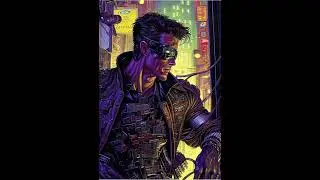 Masterpieces of AI. #cyberpunk #art #drawing #2023