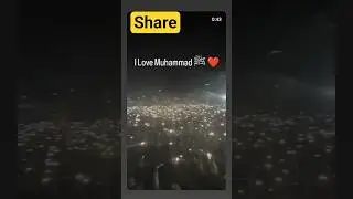 Live I Love &hearts;️ Muhammad Protest #islam #viralshort #islamicvideo