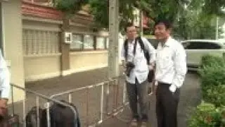 Espionage trial begins for 2 Cambodian journalists