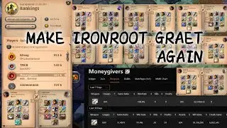Ironroot 2v2 Hellgate: East Server #1 Climb from 200k | Albion Online