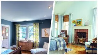 75 Mid-sized Bedroom With A Brick Fireplace Design Ideas You'll Love 🔴