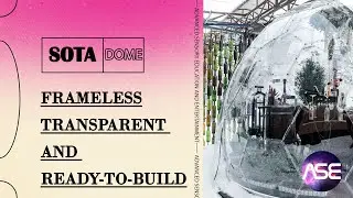 SOTA Dome pavilion for B2B - geodesic dome for HORECA, Pop up cafe, resataurant