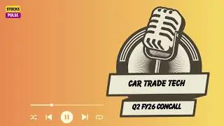CARTRADE TECH Q2FY26 RESULTS EARNINGS CONCALL