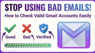 How to Check Gmail Status | Identify Good, Bad & Verified Gmail Accounts | Check Email Status 