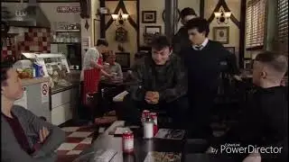 Coronation Street - Simon's Mates Robbed Roy's Cafe (26th June 2018)