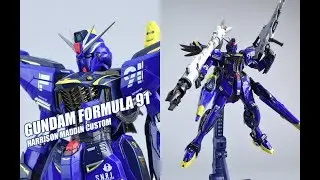 【评头论足】蓝色闪光！BANDAI万代会场限定 METAL BUILD F91哈里逊机 高达模型介绍 GUNDAM F 91 [HARRISON MADDIN CUSTOM]GUNPLA REVIEW