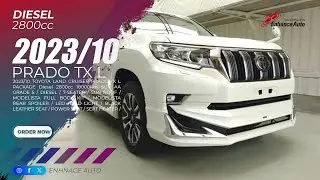2023/10 TOYOTA LAND CRUISER PRADO TX L PACKAGE