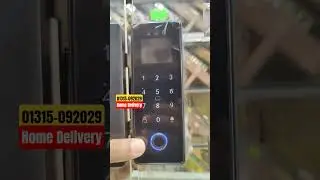 glass door smart lock price in Bangladesh 2026 #smartlock #glasslock