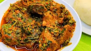 Best Vegetable Soup Recipe | How to make Efo-riro | CUISINES AND WELLNESS