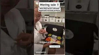 Moving Sale! 25%off entire site www.ladyjorganics.co