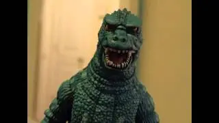 NECA 1994 Godzilla VS NECA NES Godzilla