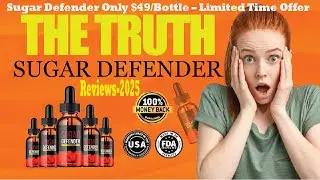 SUGAR DEFENDER REVIEW   🟥MUST WATCH🟥   Sugar Defender reviews   SUGAR DEFENDER AMAZON REVIEWS