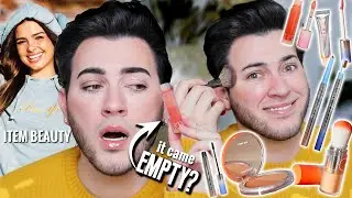 Addison Rae has a MAKEUP LINE... WHY?! Item Beauty BRUTALLY Honest Review
