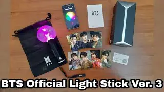 BTS Official Light Stick Ver. 3 (Army Bomb ver 3) original with Bluetooth
