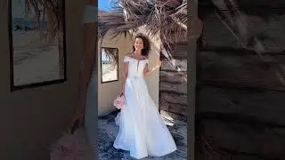 Patience by Rebecca Ingram A line Wedding Dress #bridesmaiddress #wedding #weddingdress