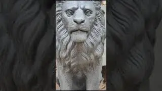 lion  sculpture work
