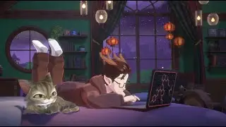 Spirit City relaxing and doing art