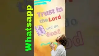 WhatsApp Status Bible Verses|HD Inspirational Bible Verses and Quotes Psalm 37:3 #shorts