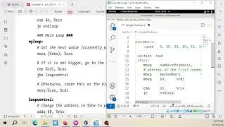 Get largest number from array , Learn to Program with Assembly