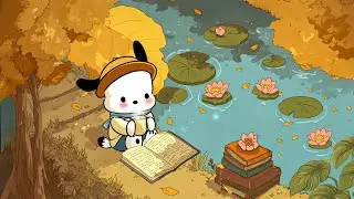 Pochacco&rsquo;s Fall Reading Corner ☕ Peaceful Lofi Beats Effective for Studying
