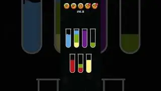 water sort puzzle level 20 #watersortpuzzle 2022