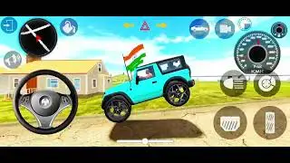 Dollar (song) New Car Simulator 3d Mahindra Blue Thar😈 Driving - Indian Car Simulator 2025