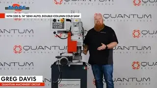 Precision and Efficiency: MACC NTM 350-S Semi-Automatic Cold Saw