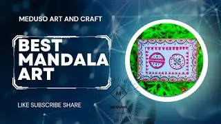 Mandala art for beginners/mandala drawing ideas/mandala art ideas #mandalaart #medusocraft #artwork