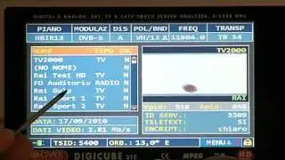 Puntamento satellite con DIGICUBE