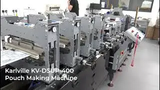 Karlville KV-400 DSUP Pouch making line