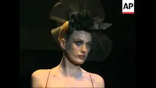 Armani shows his first haute couture collection
