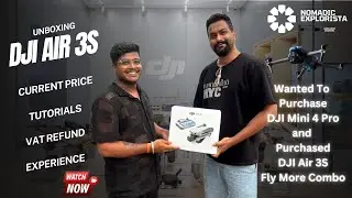 DJI Air 3S, VAT Refund, Stock Availability, Subscriber Experience | DJI Offer Update Thailand