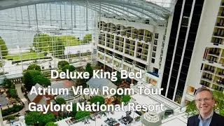 Deluxe King Atrium View Room Tour I Gaylord National Resort #travel