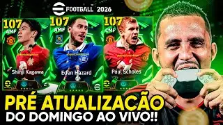 🚨🔥 PR&Eacute; ATUALIZA&Ccedil;&Atilde;O DO DOMING&Atilde;O AO VIVO | JOGATINA  NA ROM&Aacute;RIO CUP COM FULL BARCELONA | EFOOTBALL