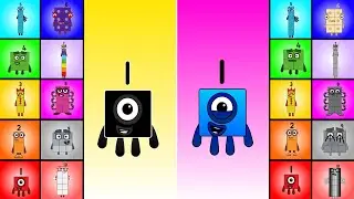 Mashup Numberblocks band VS Uncannyblocks Inrigle Different VS Difficultyblocks VS Universeblocks