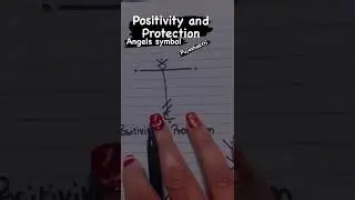 Angel symbol for positivity and protection #pujashakti