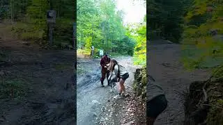 Reunited - happy tears! #dogmom #husky #happytears #love #nature #doglover #huskylife