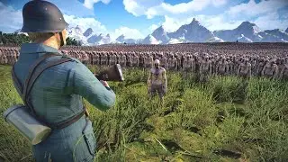 42,000 German Soldiers vs 1 Million Zombies - UEBS 2