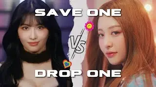 SAVE ONE DROP ONE 2022 KPOP SONGS | KPOP GAME