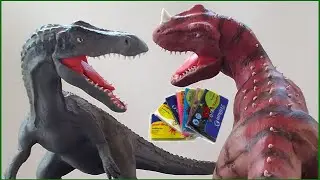 BARYONYX VS CERATOSAURUS WITH CLAY/PLASTILINA. Jurassic Park, Jurassic World.